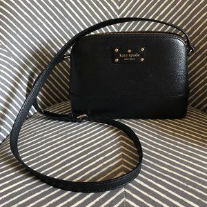 Kate Spade Outlet Dome Crossbody Bag in Black